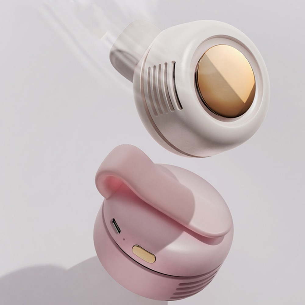 Мини-вентилятор с зажимом для талии, портативный охлаждающий прибор с USB-зарядкой, 3 скорости, для улицы, Кондиционер