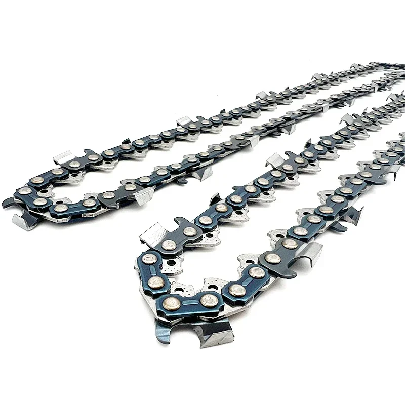 Accesorios para motosierra Hoja de sierra de cadena Cincel completo 3/8"(0,375") 84 eslabones 76 eslabones 72 eslabones 68 eslabones para barras guía de 24" 22" 20" 18"