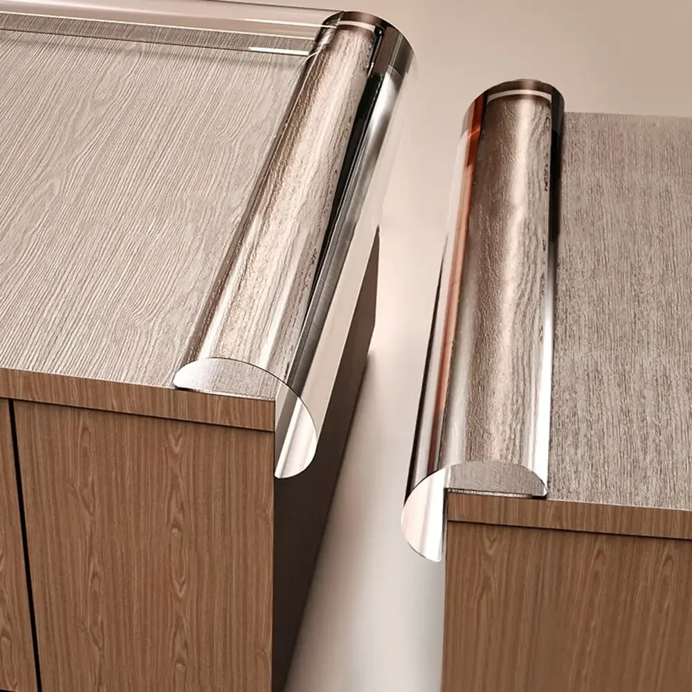 1/2M Tischkantenschutz Silikon Baby Schutz Streifen Klebeband Selbstklebend Kollisionssicher Kinder Sicherheit Möbel Eckenschützer