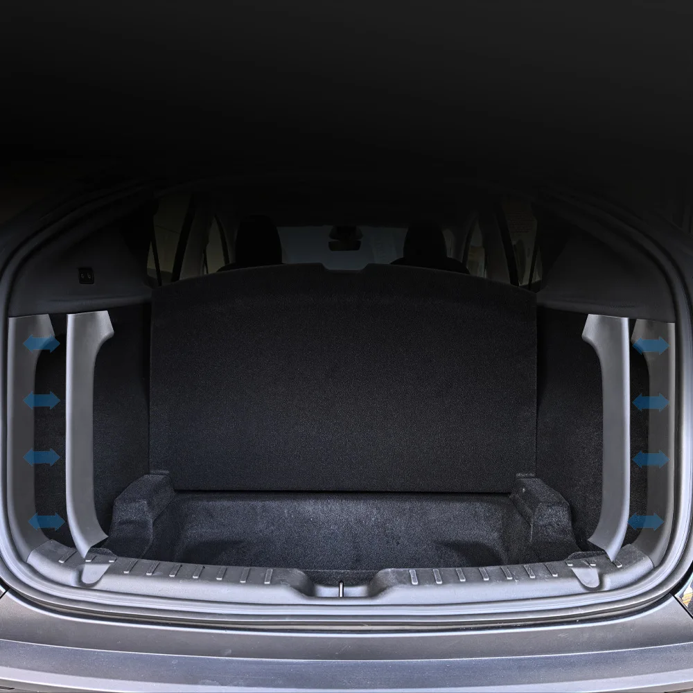 For Tesla New Model Y LAUNCH 2025  Juniper 2025+  Trunk Threshold Strip TPE  Anti Scratch Protection Lid