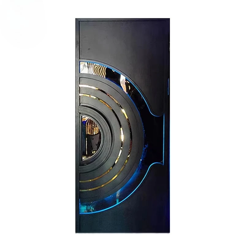 Porta à prova de som profissional KTV porta de aço à prova de som STC-52 à prova de fogo resistente