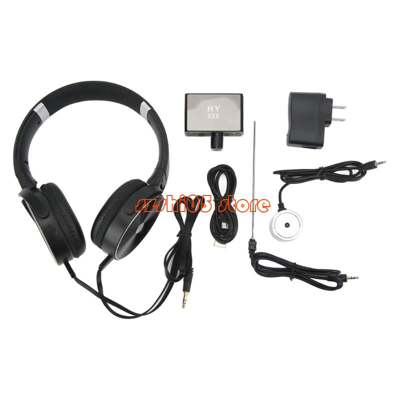 781e sondas duplas detectores vazamento água para construção casas e locais com bateria e fones ouvido recarregáveis