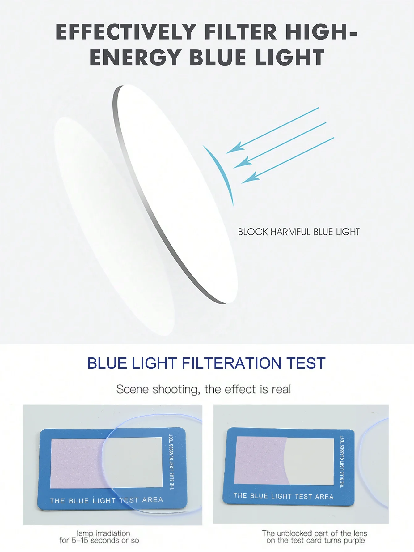Armação de plástico quadrada unissex, óculos transparentes anti-luz azul da moda para acessórios de roupas de volta às aulas.
