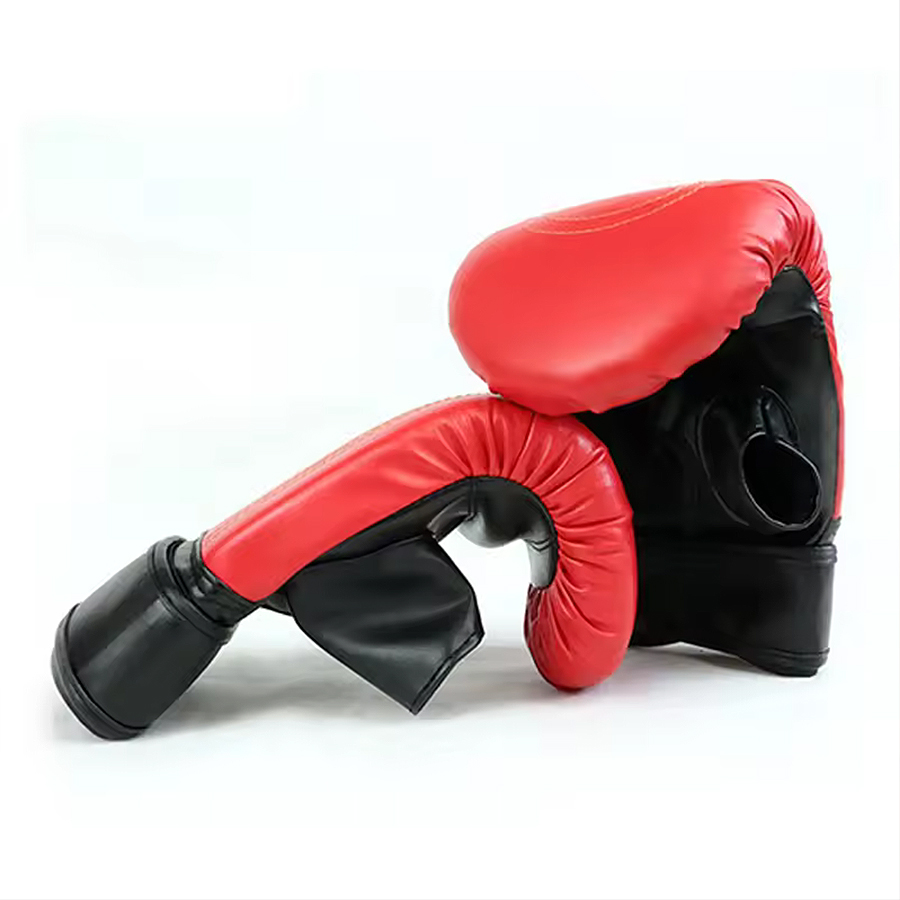 1 par luvas de boxe adultos mulheres homens boxe sanda luvas unisex treinamento de boxe exercício luvas de couro luvas de proteção esportiva