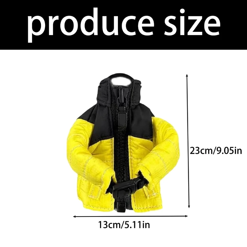 Gantungan Kunci Portabel Gantungan Kunci Mantel Bawah Mini Gantungan Kunci Mode Liontin Mantel Bawah Liontin Jaket Kunci Lucu Hadiah untuk Teman