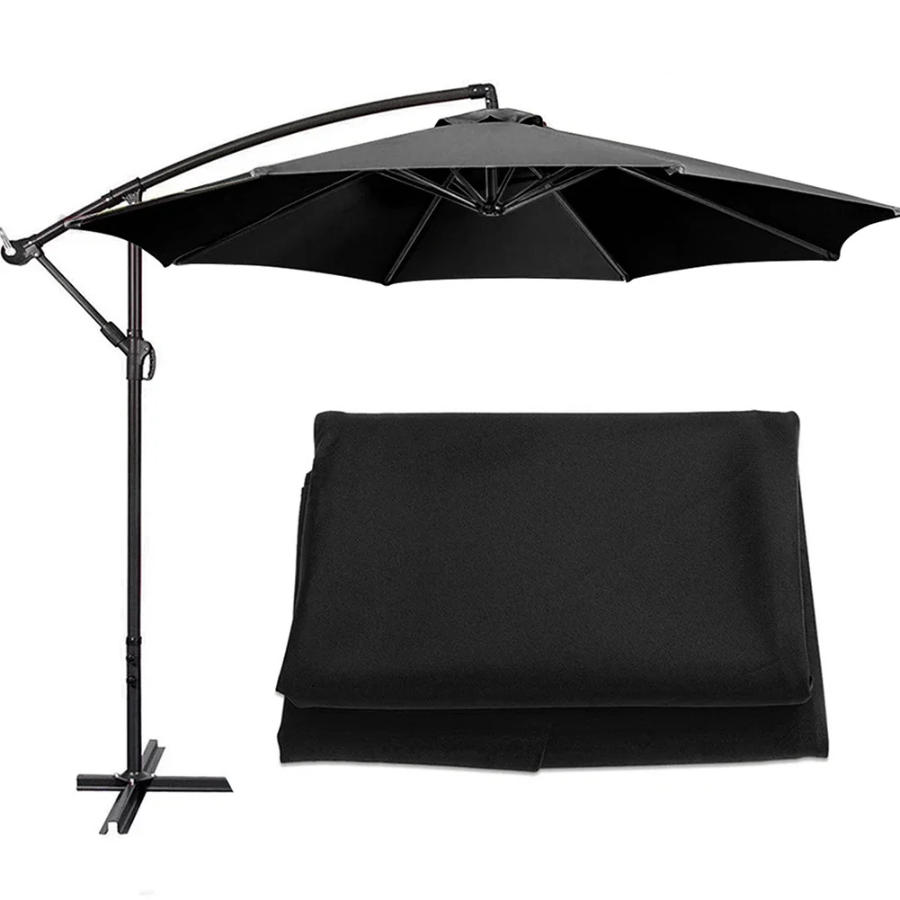 Copertura per ombrellone a 6 ossa senza supporto Copertura per ombrellone parasole da 2 m Protezione UV impermeabile Accessori per ombrellone staccabili