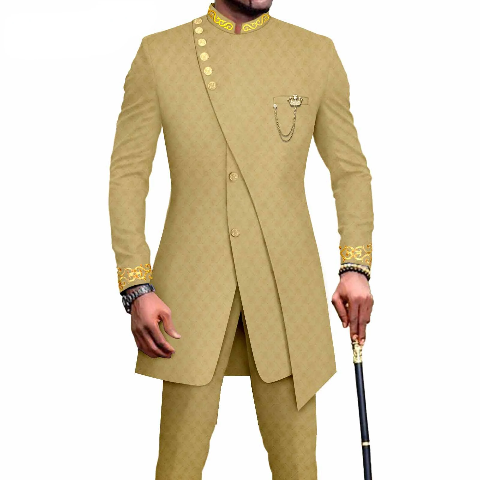 Nuevo traje informal para hombre, conjunto ajustado de dos piezas, trajes para hombre, traje para hombre, traje para boda, Terno Masculino Completo