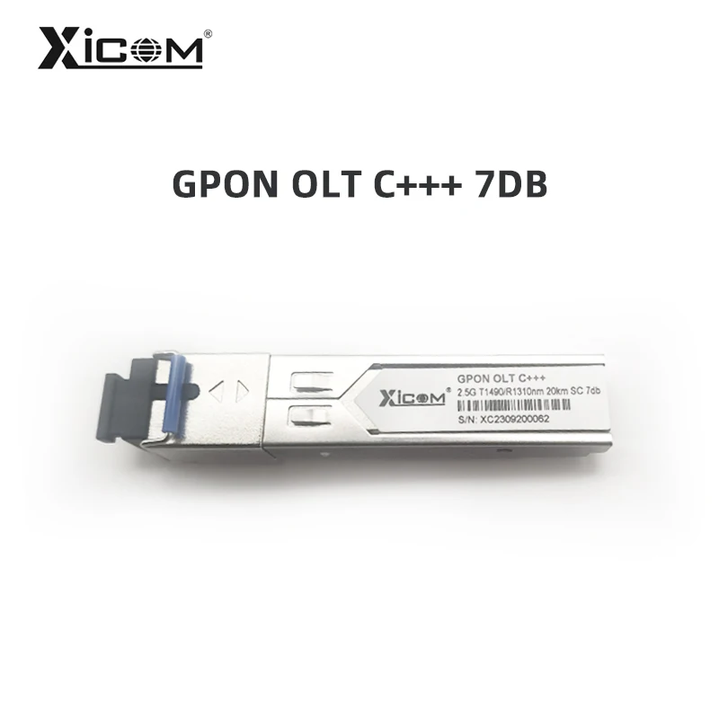 2,5 Gbps/1,25 Gbps SFP Mpdule GPON OLT C +++ 7/8/9dBm SC UPC módulo óptico PON 1490/1310nm distancia máxima 20km módulo transceptor