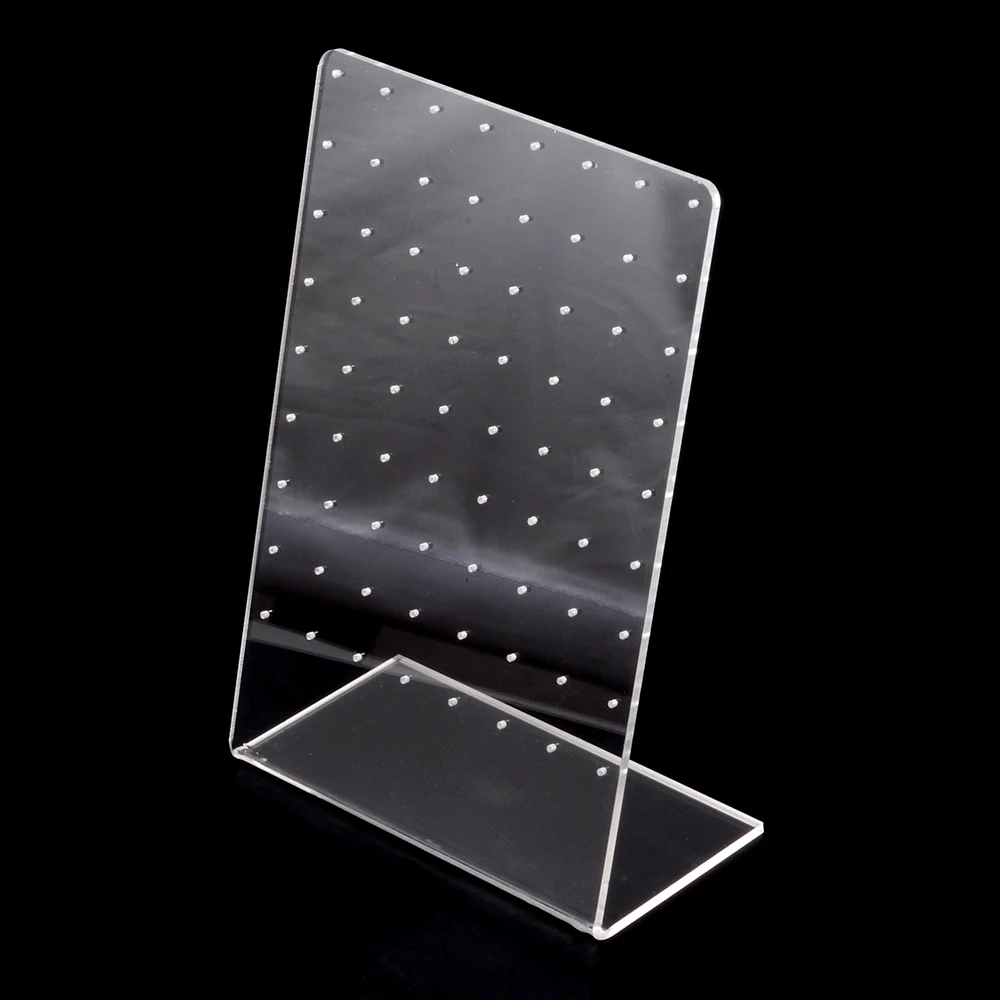 Multi-Function ผู้ถือจอแสดงผลอะคริลิคผู้ขายเจาะเครื่องประดับ Display Organizer ชั้นวางของ Multi ต่างหู Rack