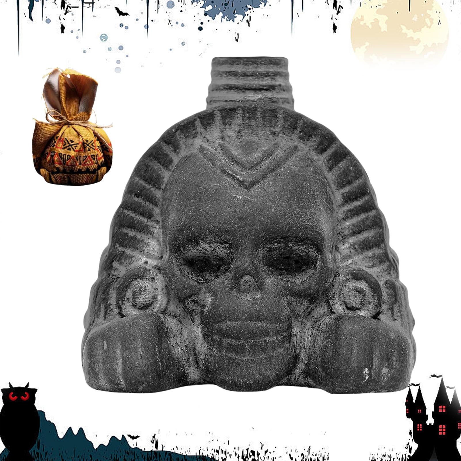 Кричащий свисток, череп, громкий декоративный свисток, готический звуковой генератор, новинка, ужас, смерть, коллекционная для детей, взрослых, молодежи