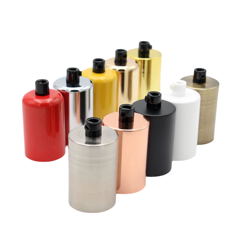 CE E27 Metall Lampe Tasse Licht Sockel Schraube Glühbirne Basis Lampe Halter Armaturen Für Kronleuchter Anhänger Licht