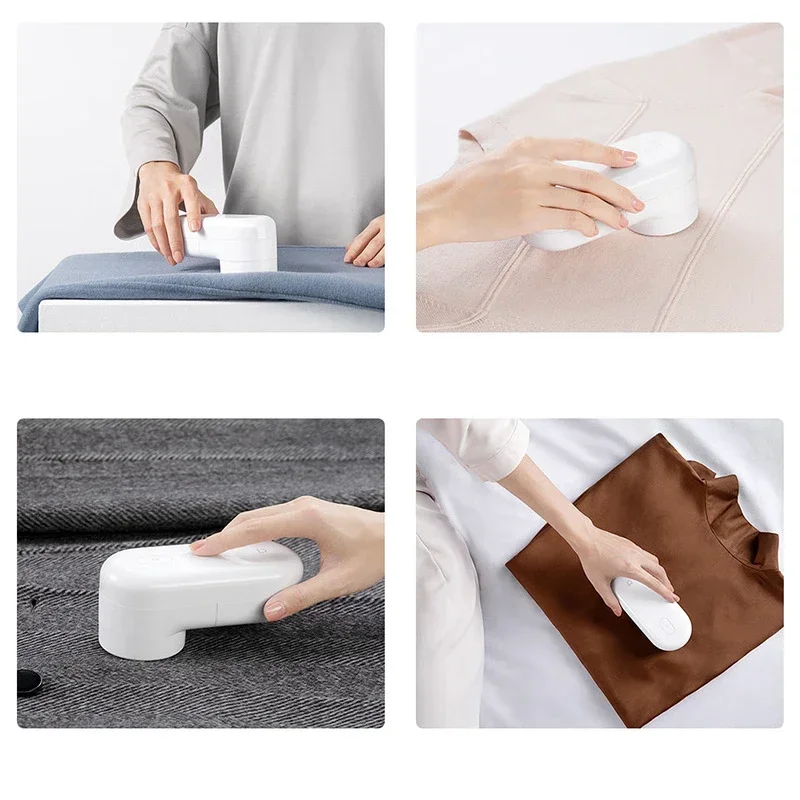 XIAOMI MIJIA Lint Remover,5-leaf Blade 180min battery life,USB Rechargeable Pellet Remove Lint From Clothes,Fluff Pellet Remover