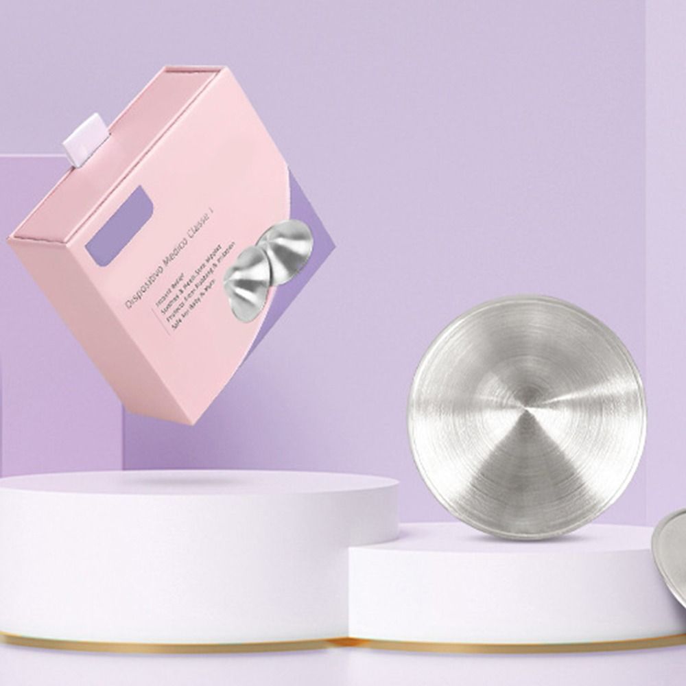 Brustwarzenschutz zum Stillen von Neugeborenen. Essentials Original silberne Brustwarzenabdeckungen zum Stillen für jede Mutter, beruhigend