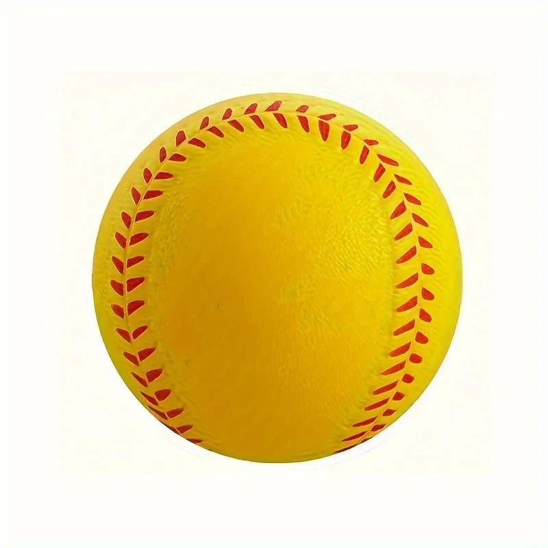 Leichter Trainings-Softball für Unisex-Erwachsene – langlebiger und sicherer Baseball aus elastischem PU-Schaum für die Erholung im Innen- und Außenbereich
