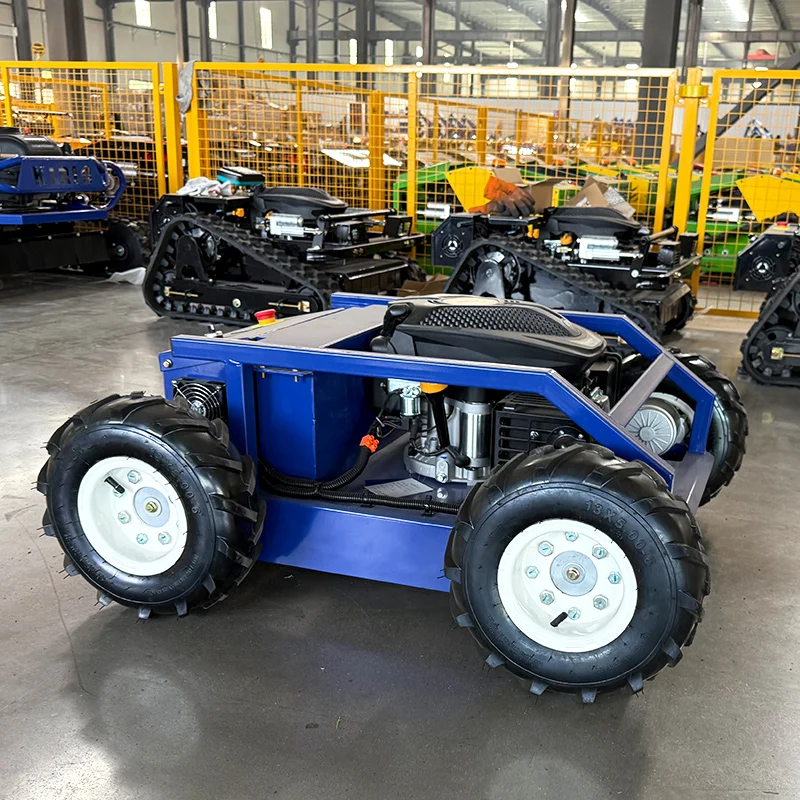 Angepasst Kostenloser Versand Mini Rad Fernbedienung Rasenmäher Allradantrieb Whacker Fernbedienung Garten Rad Mini Rasenmäher