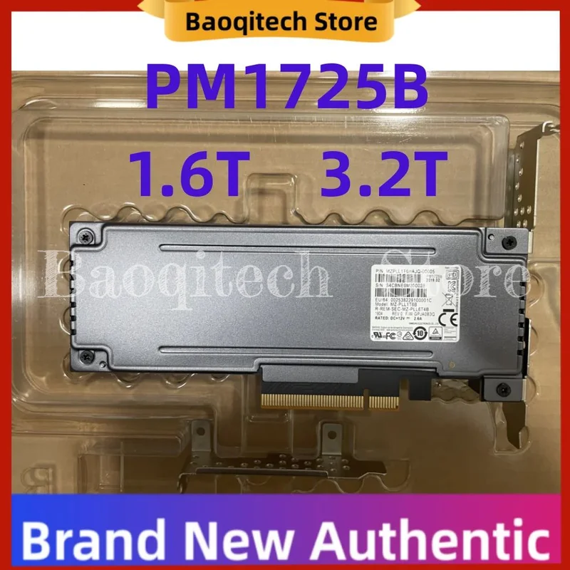 Nuevo original PM1725B pm1735 1,6 T 3,2 T AIC enchufable PCle4.0x8 unidad de estado sólido para HPE Lenovo PM1725b U.2 para Samsung SSD