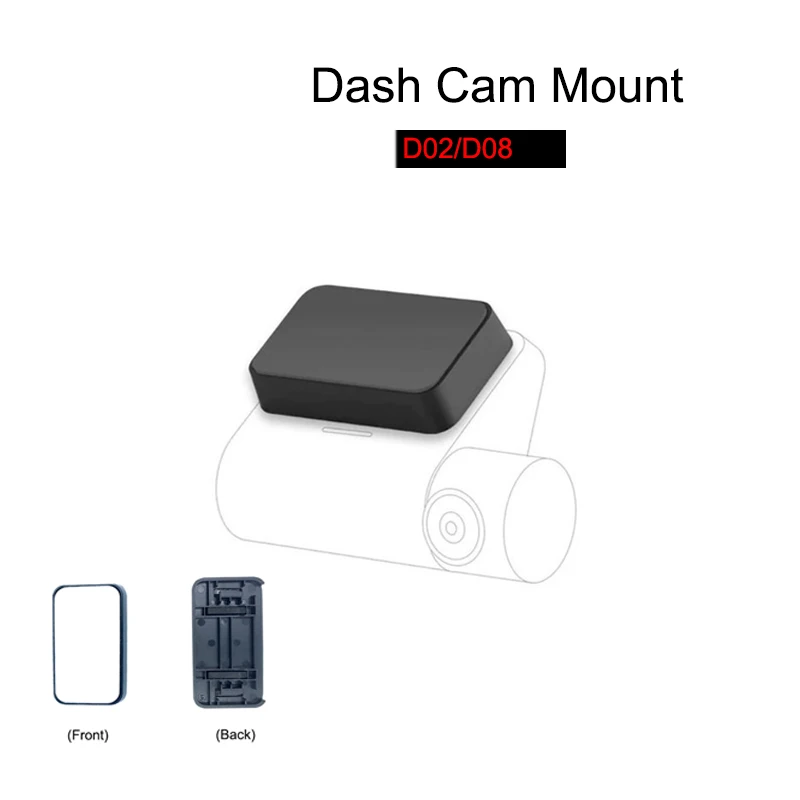 Para 70mai soporte de cámara de salpicadero para 70mai Dash Cam Pro D02 Lite D08 para 70mai Pro D02 Lite D08 filtro CPL