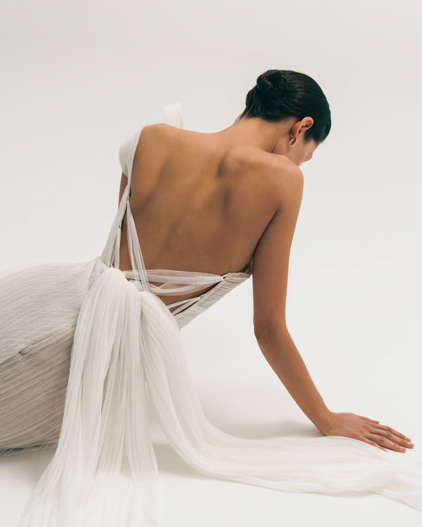 Aangepaste luxe jersey rechte avondjurk met één schouder zijsplit vloerlengte mouwloos paneel trein vestidos de