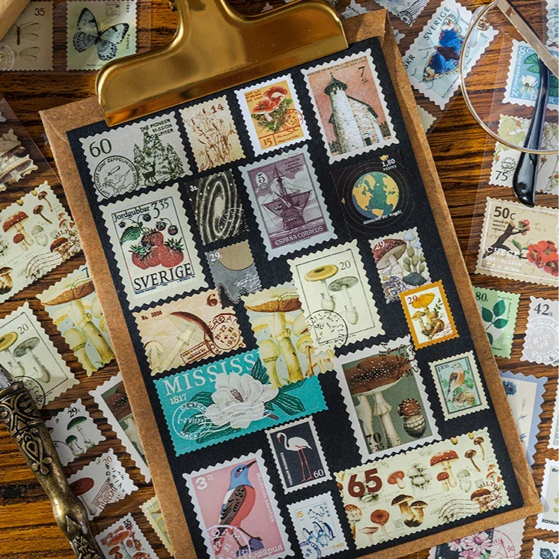 55mm*2m Vintage Post Office Masking Washi Tape Retro Stamp Decorative Adhesive Tape Diy Scrapbooking Sticker Label Stationery