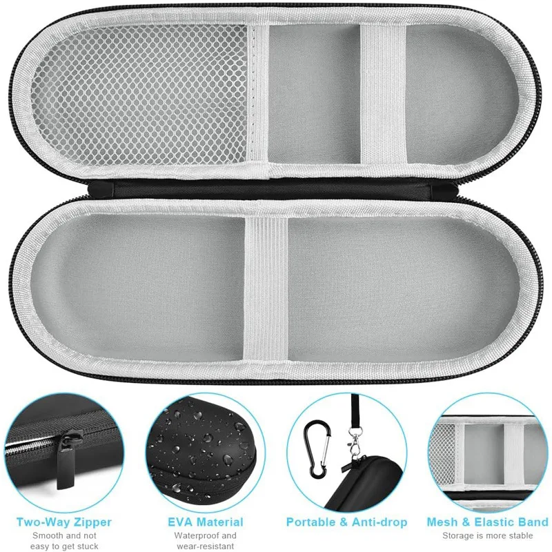 แปรงสีฟันไฟฟ้าแบบพกพากระเป๋าเดินทาง Hard Storage Case เหมาะสําหรับ Sonicare แปรงสีฟันไฟฟ้าส่วนใหญ่ป้องกันกระเป๋า