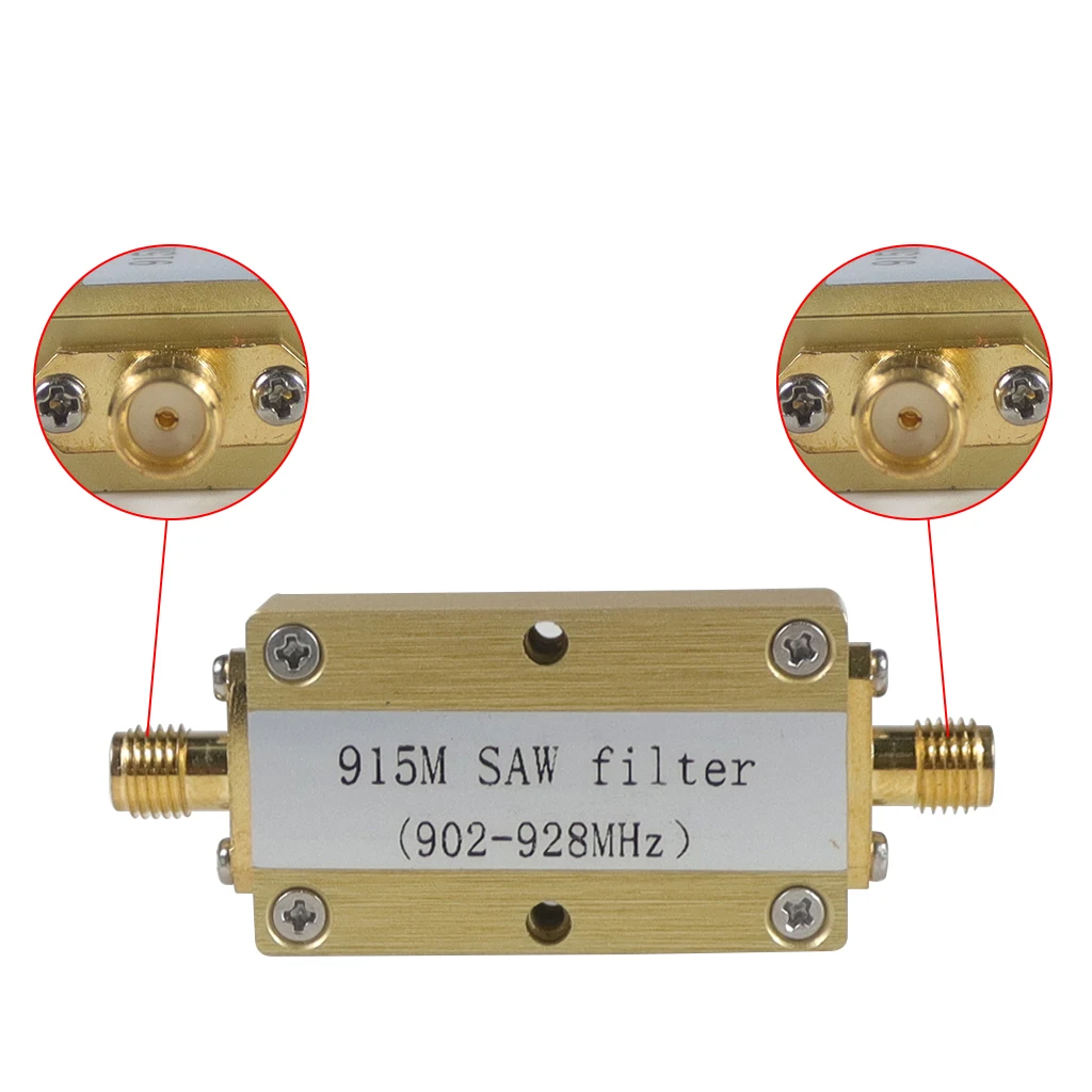868MHz/915MHz bandpass SAW filter สําหรับรีโมทคอนโทรลสําหรับ IoT RFID เครื่องขยายเสียงวิทยุ Mudule สําหรับ Helium Mining Filter