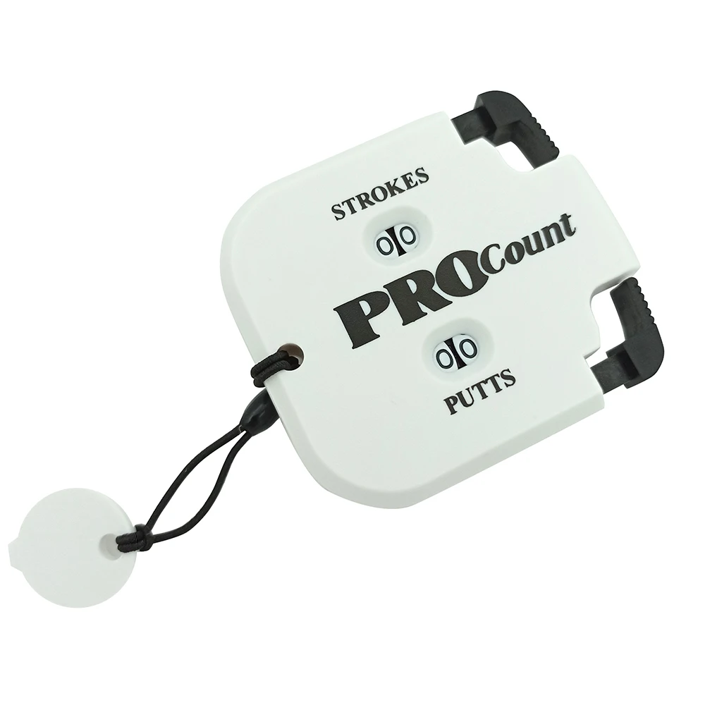 Mini contatore punteggio portatile da golf a 4 colori, supporto punteggio a due cifre con rotazione zero, portachiavi, accessori da golf
