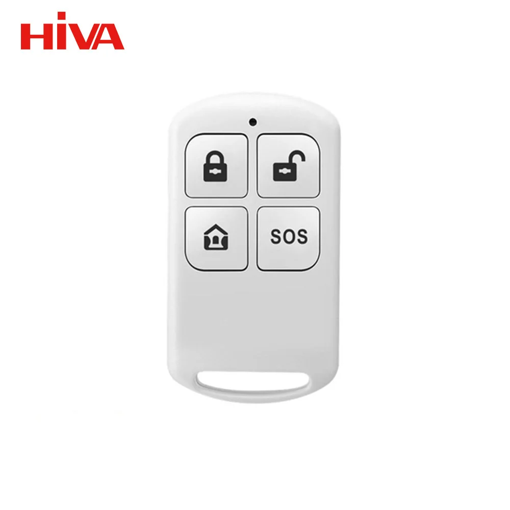 HIVA PF-50 Không Dây 433MHz Điều Khiển Từ Xa Cánh Tay & Giải Giáp Báo Cho Nhà Báo Động Chống Trộm An Ninh PG-103 105 106 107 150