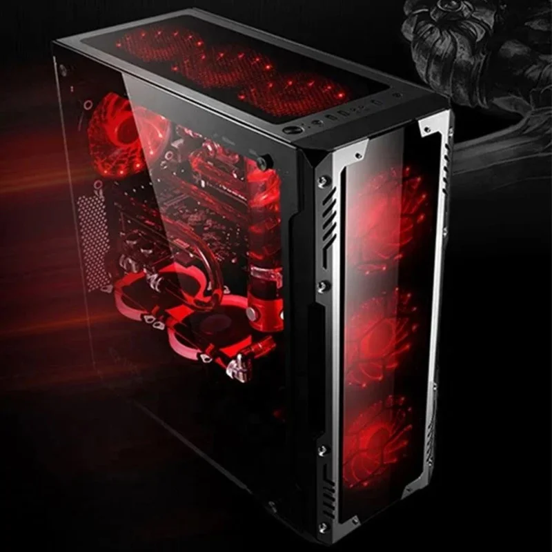 Wholesale Computer Part Core I7 22" LED 16GB HDD SSD GTX 1060 6GB GPU VGA Win 10 Gaming Pc Desktop OEM ODM Cheap System Unit