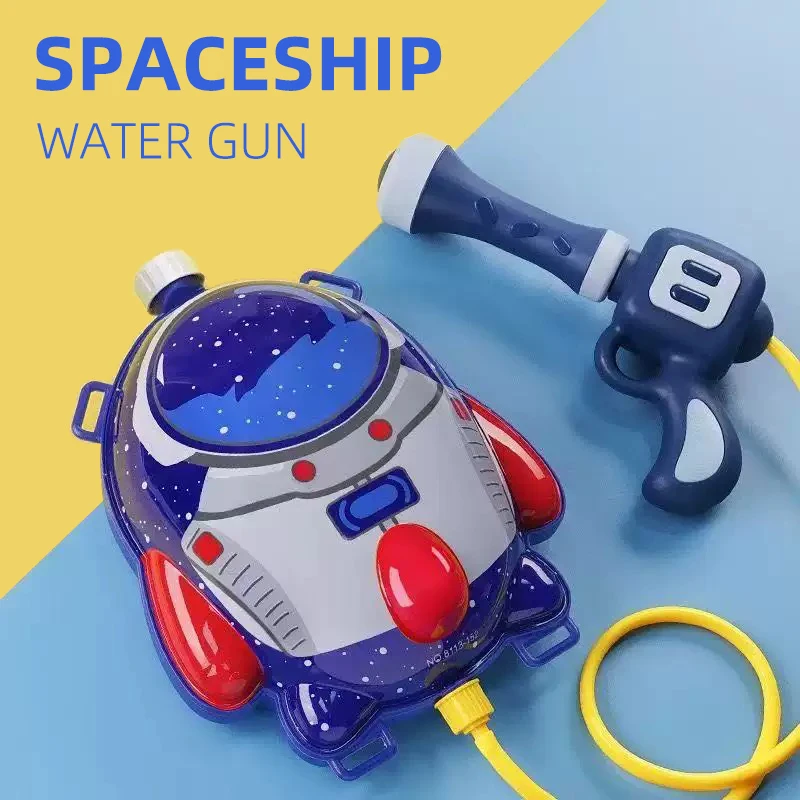 Kinder Wasserpistole Spritzspielzeug Rucksack Wasserpistole Sommer Strandspielzeug Wasserkampf Jungen Mädchen Rucksack Wasserpistole Ausflug Spielzeug C
