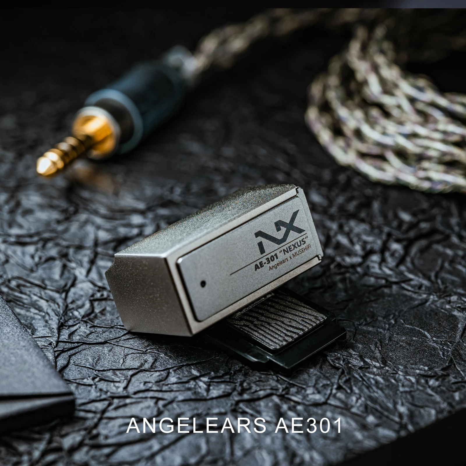 Angelears AE301 Nexus HIFI DAC amplificador de auriculares tipo C a 4,4mm adaptador de Audio 32 bits/384KHz Avalon/Brazvery/Bendición/DaVinci