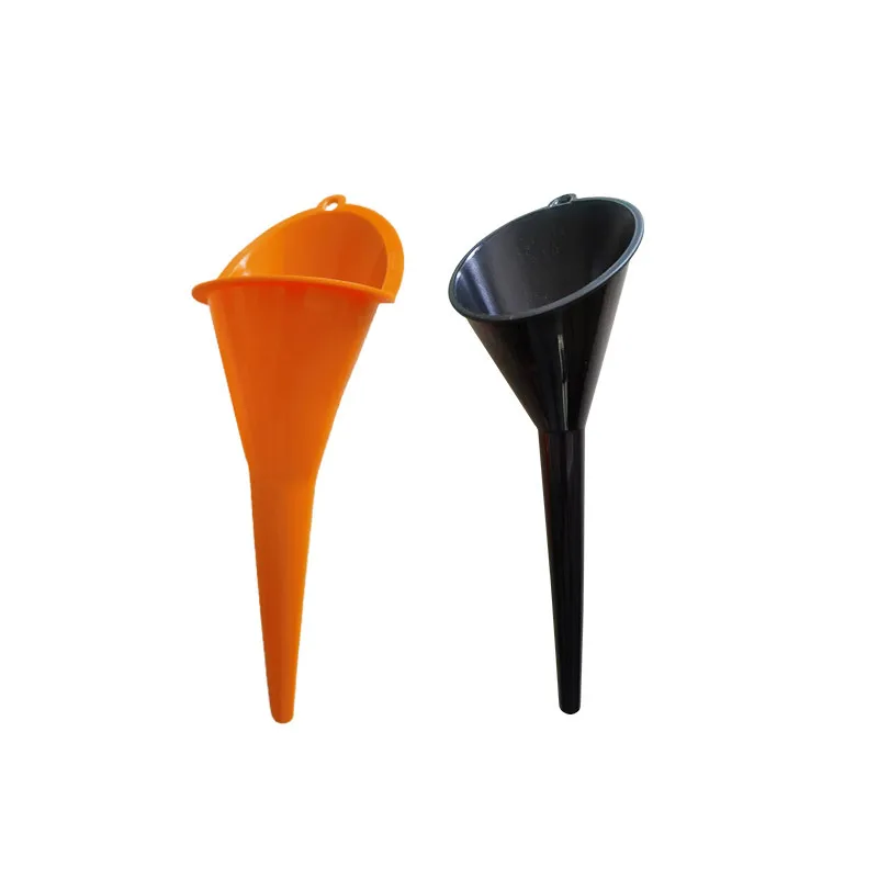 Embudo de vástago largo para coche, herramientas de llenado de combustible y aceite de gasolina, embudo de aceite de plástico antisalpicaduras, herramientas de repostaje de motocicleta, accesorios para automóviles
