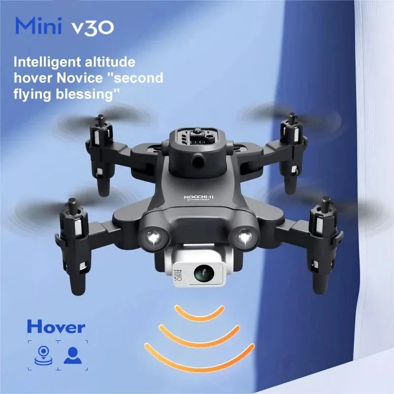 Xiaomi v30 mini drone com câmera hd 8k fpv rc drones profissional de cinco lados para evitar obstáculos helicóptero drone brinquedo uav 10000m