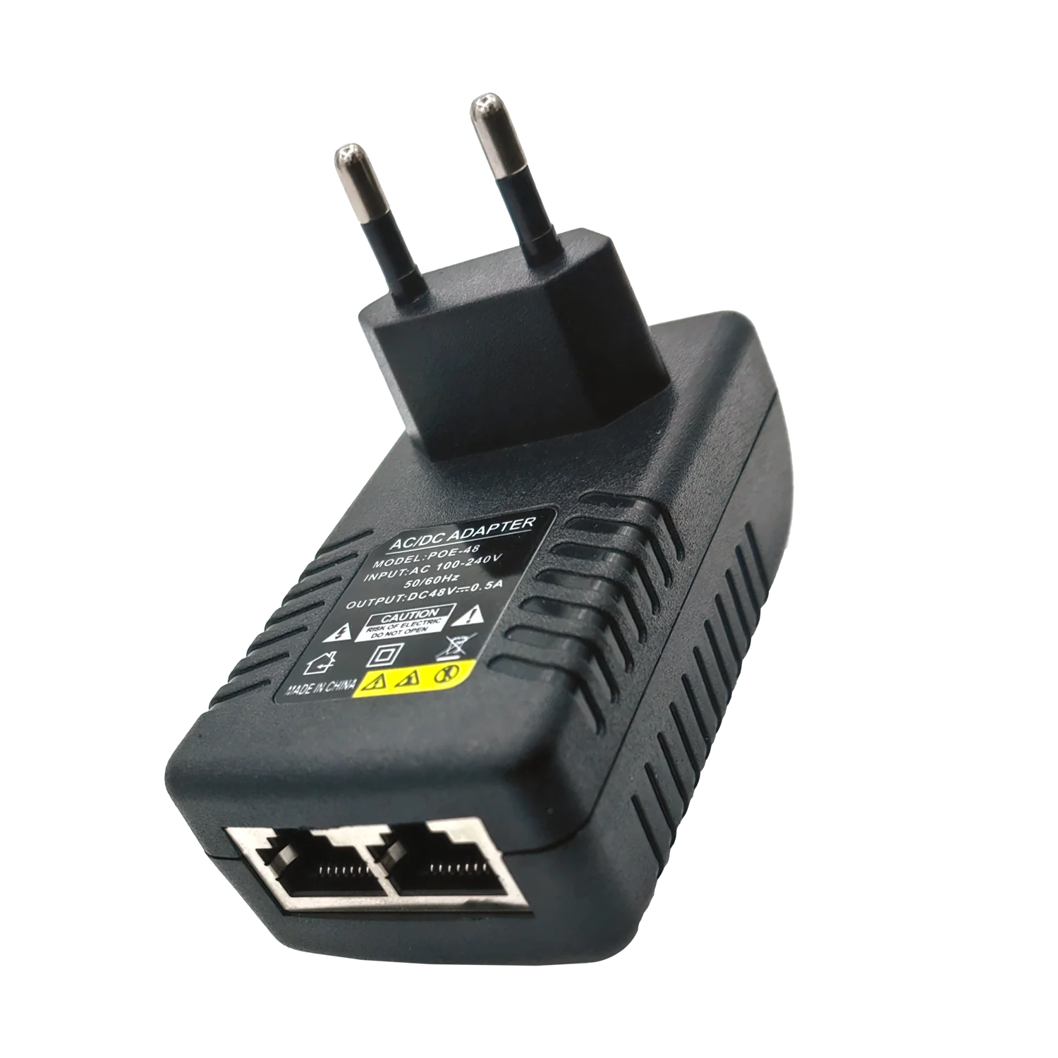 48V POE 0.5A EU Plug CCTV Security Surveillance POE Power Supply Adapter for Injector Ethernet IP Camera POE Switch NVR Router