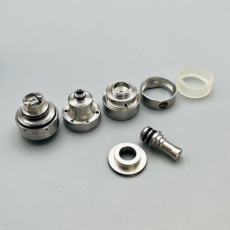 DSX Kayfun X MTL RTA Zerstäuber 22/24 mm 316SS 3,0 ml Top Fill Single Coil Airflow Intake Einstellbarer Wiederaufbaubarer Vape Tank