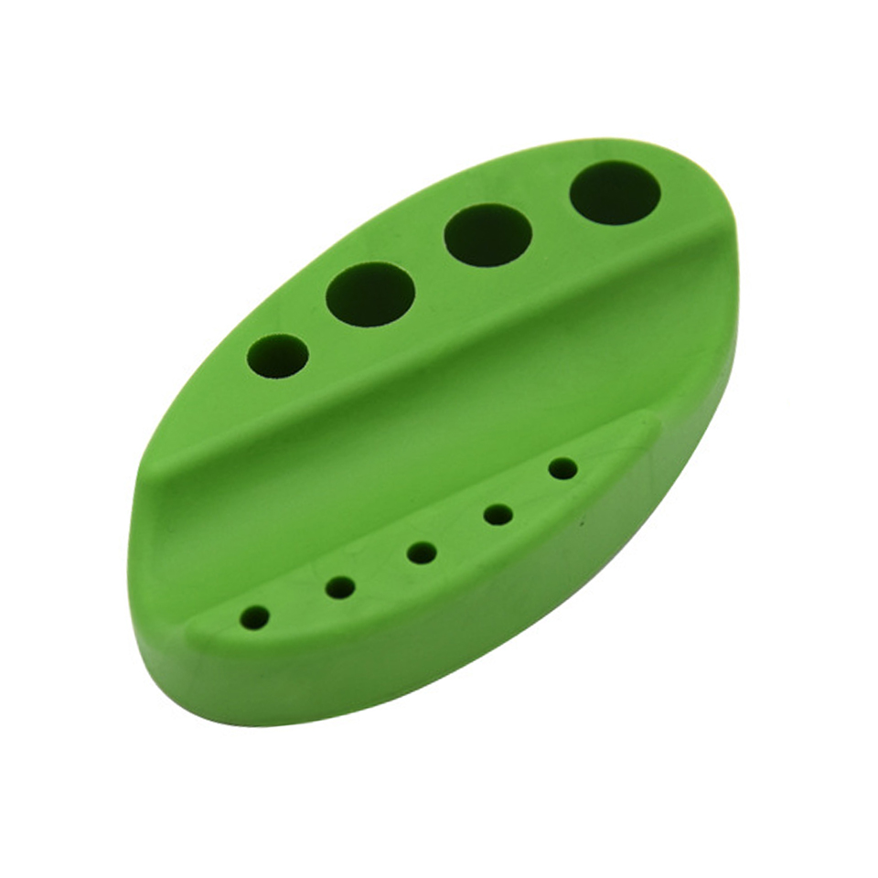 1 Hình Bầu Dục Ốp Lưng Silicon Đứng Giá Mực Xăm Cup Sắc Tố Cốc Tatu Máy Bút Đế Đứng Dành Cho Máy Xăm phụ Kiện