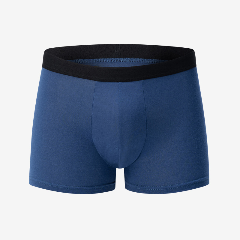 4/10 stuks effen kleur basic heren plus size boxers ondergoed comfortabel en modieus tieners meerdelig bijpassend ondergoed