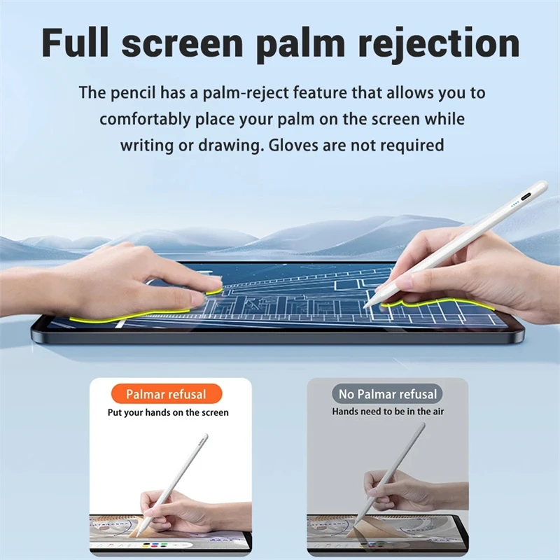 Voor Apple Pencil 2 iPad Potlood Voor Appl Stylus Pen Voor iPad 2023 2022 2021 2020 2019 2018 4 5 9th 10th Air 5 iPad Accessoires
