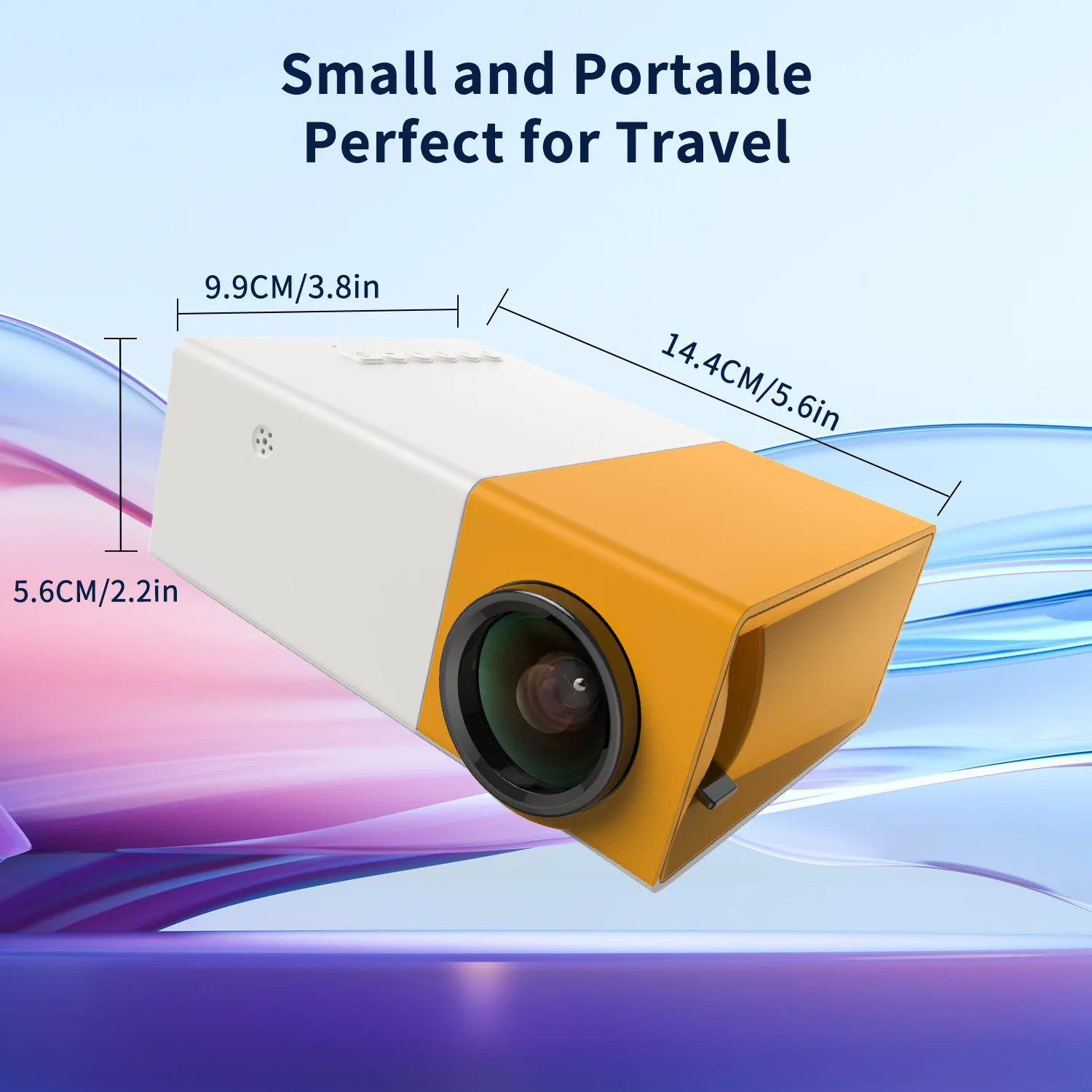 YG300 Proiettore esterno Proiettore portatile Wifi Smart 1280 720P Smart Home Theater Video Mini proiettore Proiezione mobile