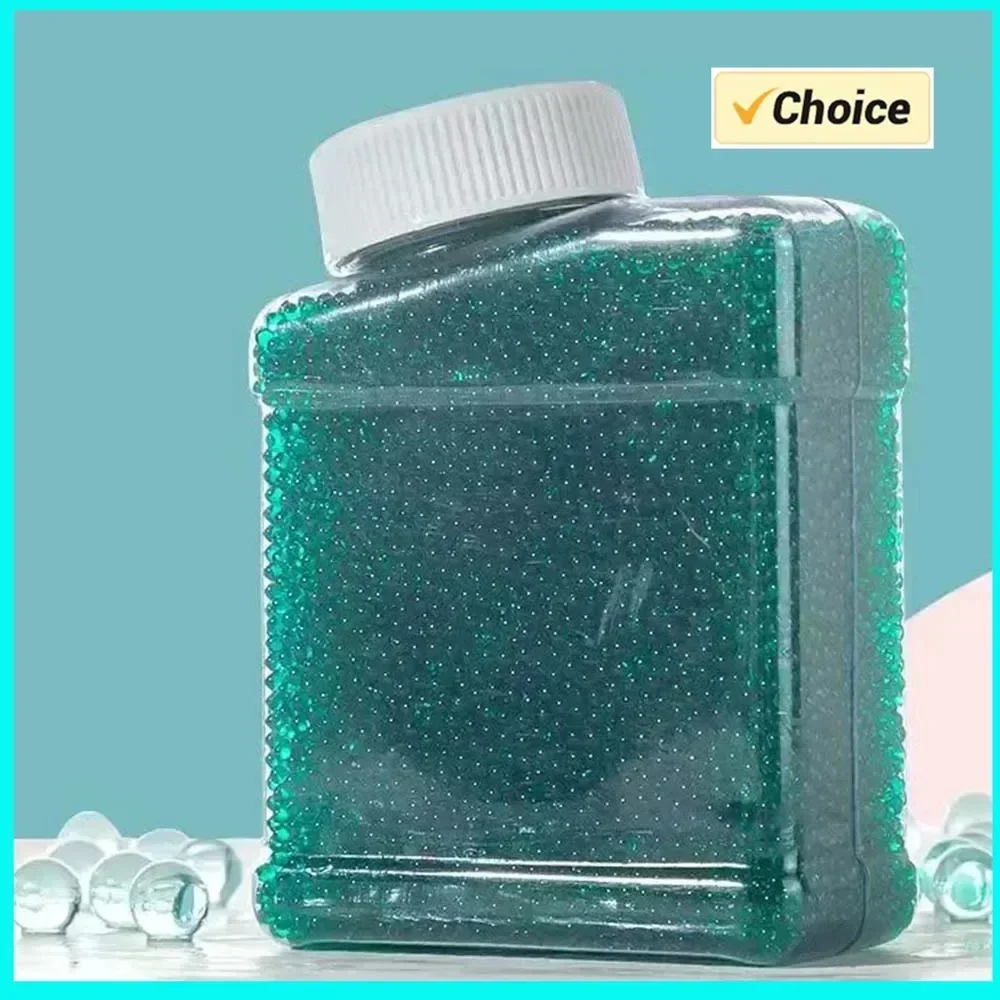 100000 Pcs gel bola armas em forma de pérola cristal solo contas de água lama decoração do casamento crescente bolas de água recarga blaster bala diy