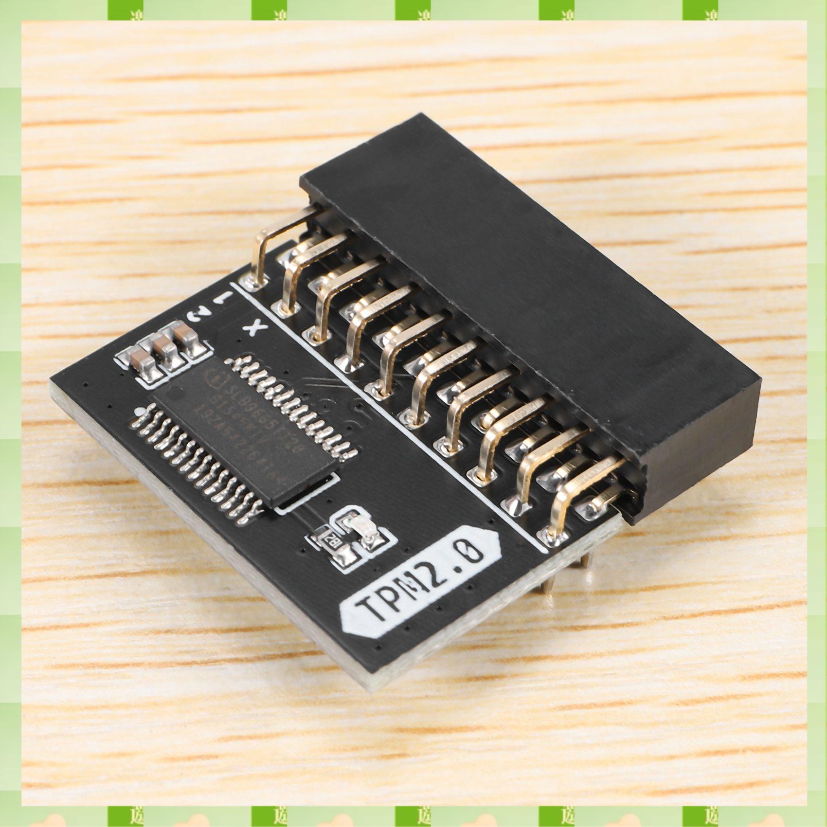 Módulo de proteção 2025 lpc 20pin para asus TPM-L r2.0/gigabyte GC-TPM2.0 módulo de plataforma de confiança compatível 20 pinos 20-1 l2p7, lpc 20