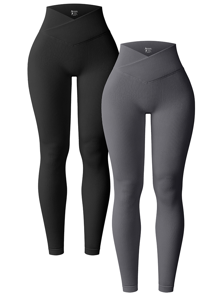 Nuovi vestiti da yoga sportivi per il sollevamento dei glutei a vita alta con filo da yoga per donna invernale