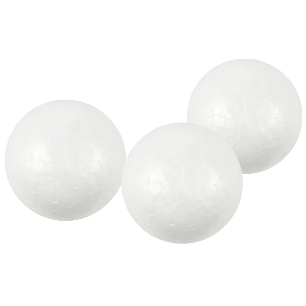 A71P 40 X Modellering Craft Polystyreen Schuim Bal Bol 6 cm --- Wit