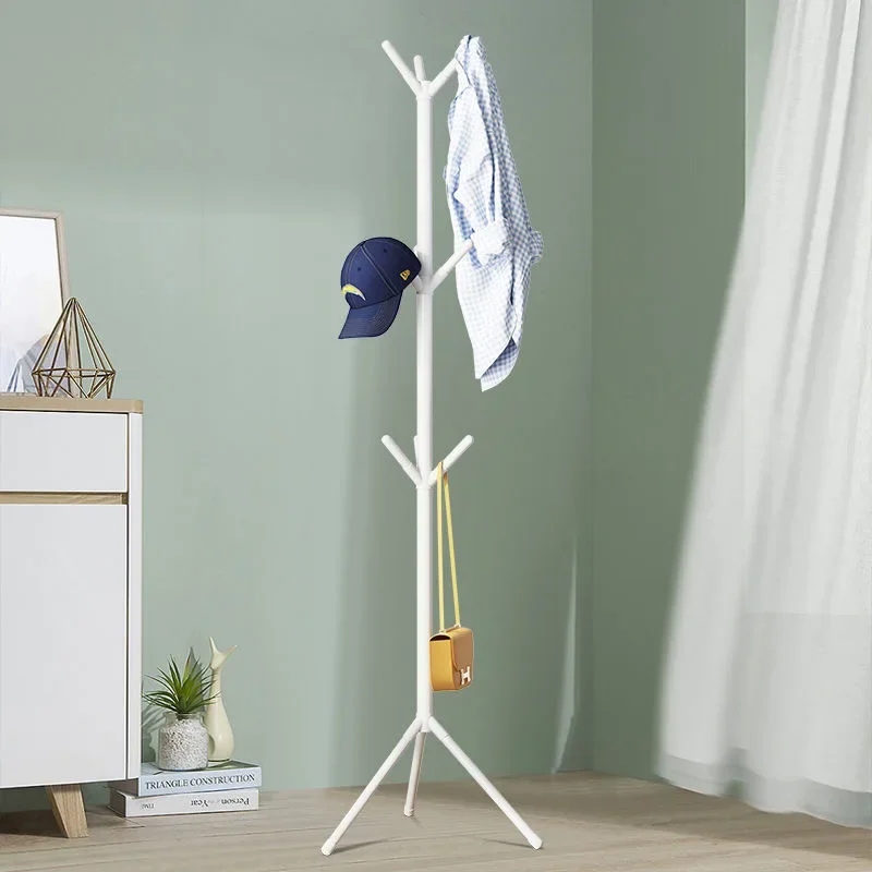 Clothes and Hats Rack Tree Branch Shape Hooks Mobile and Convenient Coat Rack for Home Living Room Hangers Clothes Rack Stand