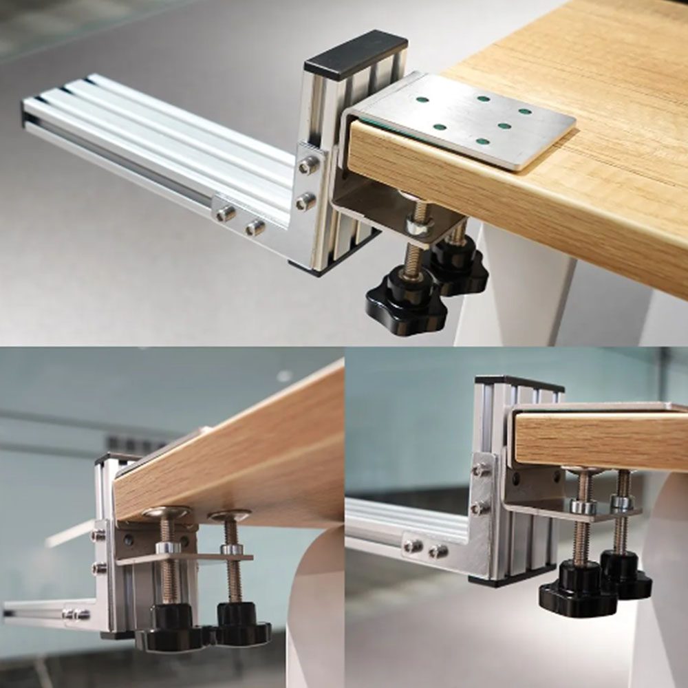 H gear shifter clipe l forma suporte de montagem simulação jogo corrida para logitech g29/g25/g27/g920 para thrustmaster t300rs/gt