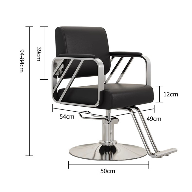 Silla de barbero de lujo para hombre y mujer, sillón de barbería de diseño profesional, Silla de tatuaje, muebles comerciales
