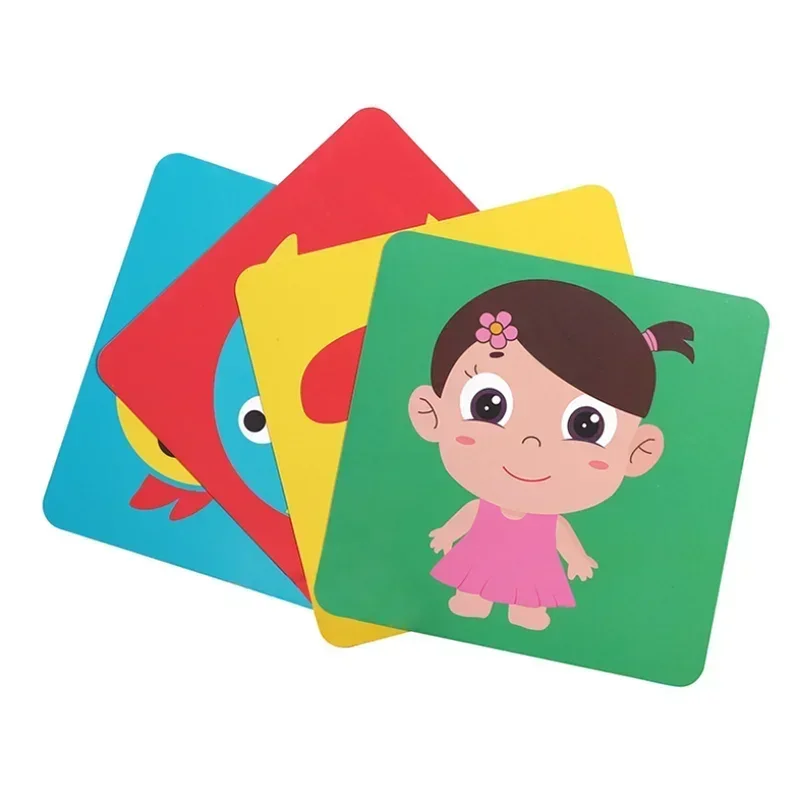 Montessori Cho Bé Kích Thích Thị Giác Thẻ Đồ Chơi Đen Trắng THẺ Flash Cao Độ Tương Phản Kích Thích Thị Giác Học Montessori Thẻ