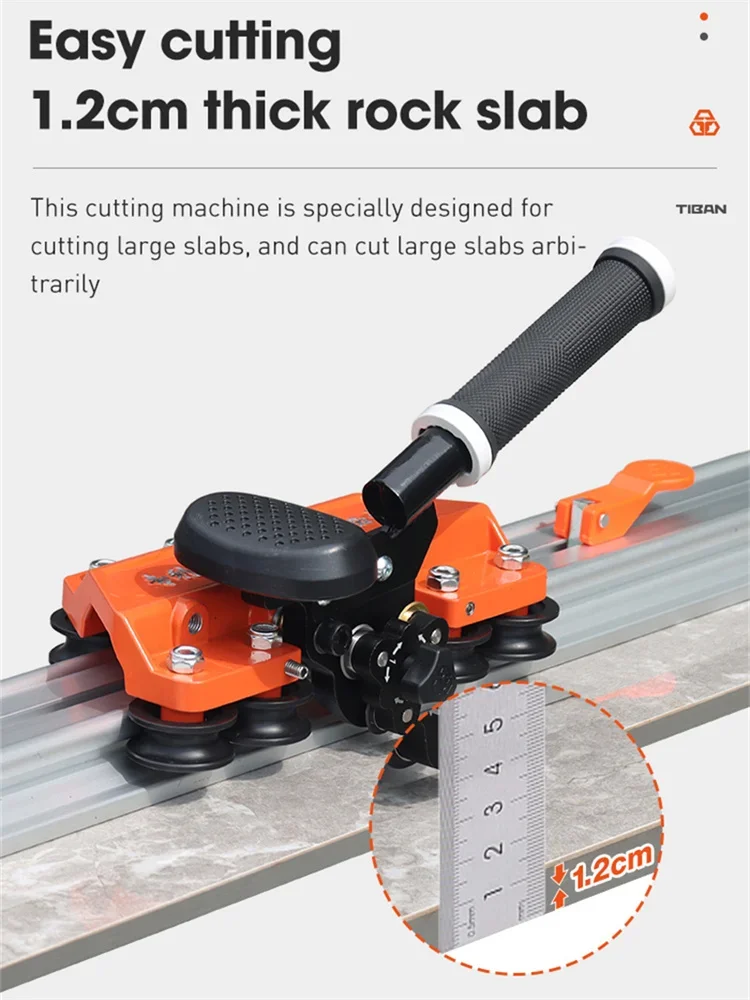Multifunctional Track Cutter Large Slate Plate Cutting Machine High Precision Floor Tile Track Push Knife Cutting
