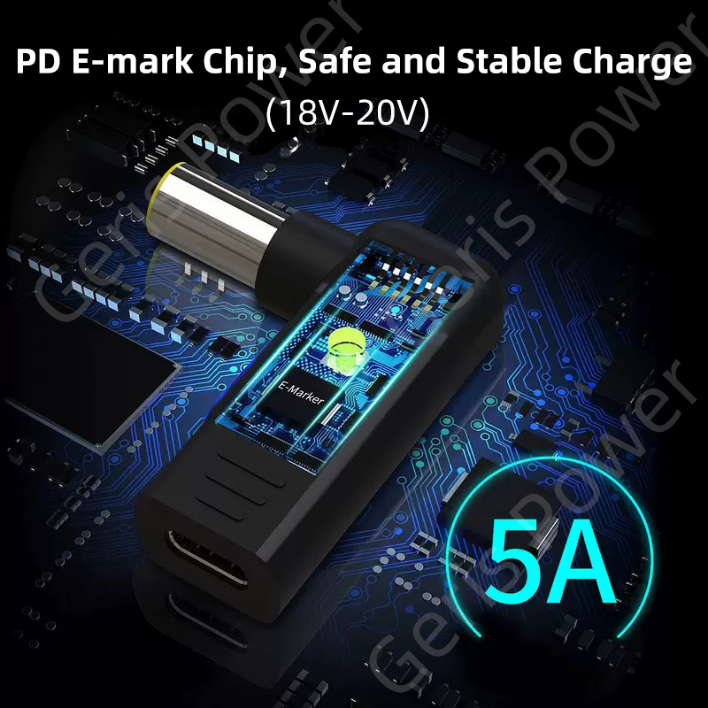 Bộ Vệ Sinh Laptop Cổng Kết Nối Dc Cắm Cổng USB Loại C Đến Đa Năng Nam Jack Chuyển Đổi Hp Dell Asus Acer lenovo Xách Tay