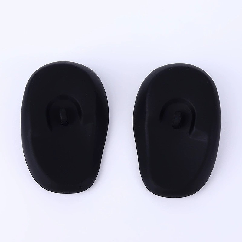 1 paire de couvre-oreilles en Silicone, coloration des cheveux, protection d'oreille, douche étanche, cache-oreilles, capuchons, accessoire de coiffure pour Salon de coiffure