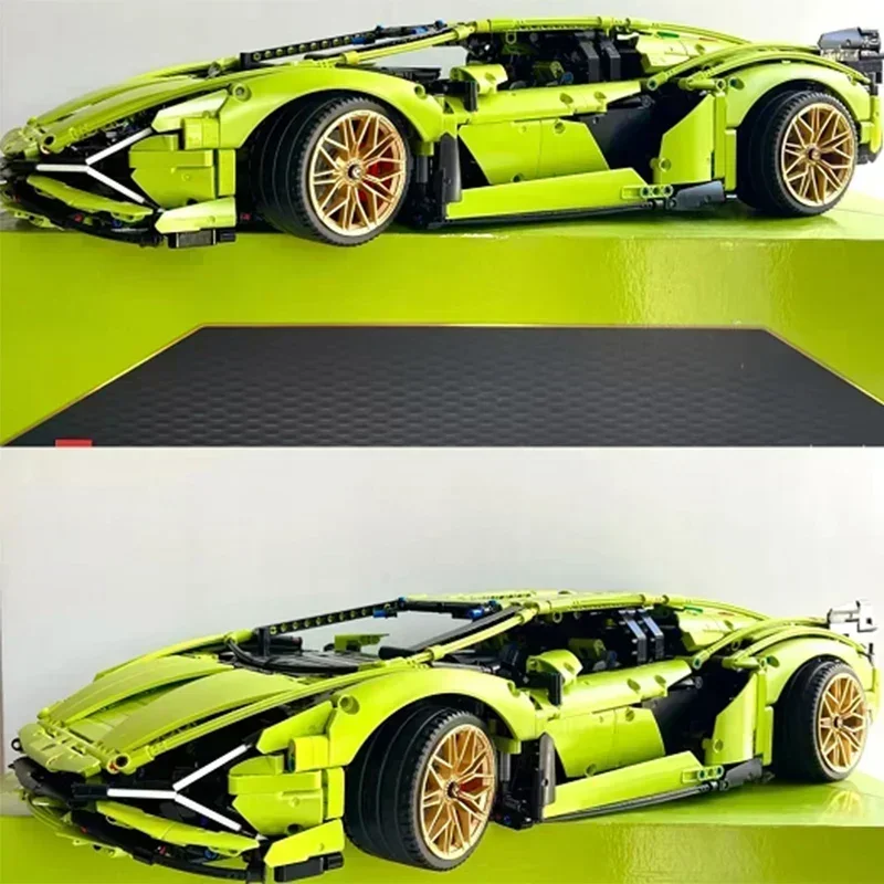 3696PCS Lambo Sian Compatible 42115 Technical Car Model Building  for Adults Bricks Toys for Boys Block Constructor Gifts Kids